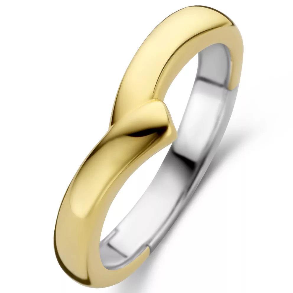 TI SENTO-Milano 12265SY Ring zilver goud-en zilverkleurig 3 mm