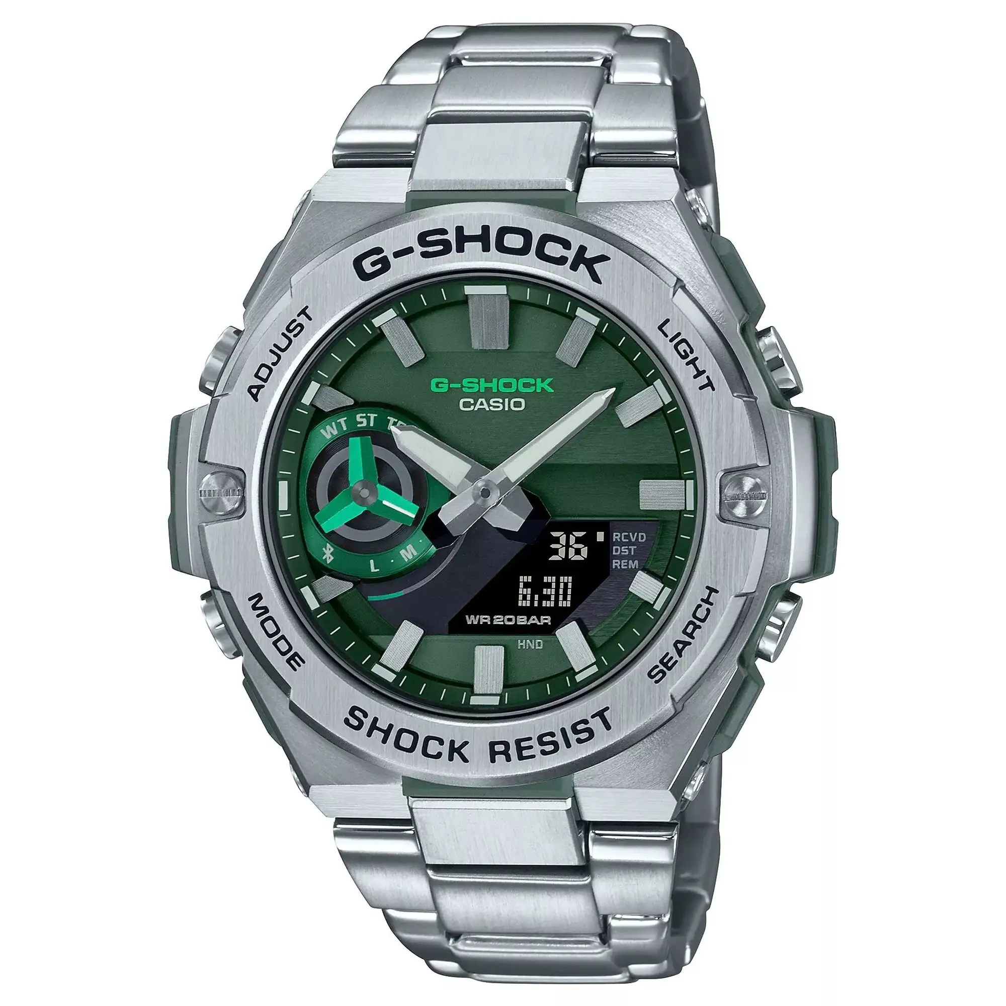Casio G-Shock steel GST-B500AD-3AER Solar en Bluetooth 46 mm