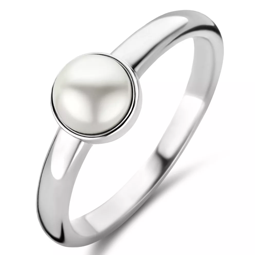 TI SENTO-Milano 12254PW Ring Mother of Pearl zilver-parelmoer wit