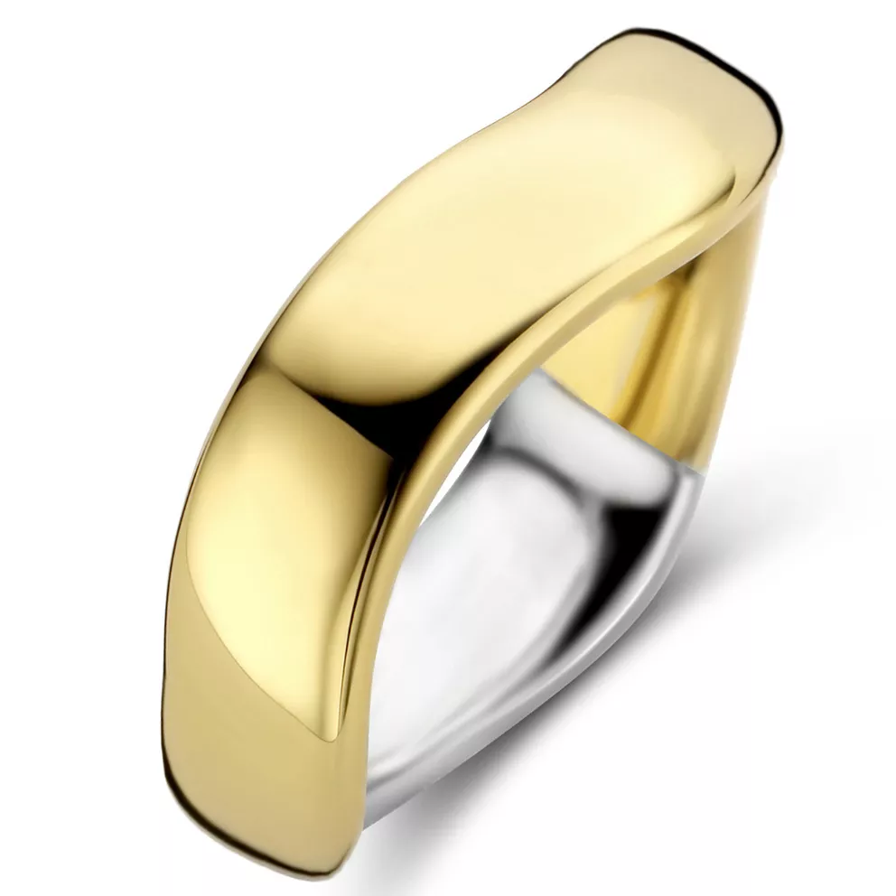 TI SENTO-Milano 12259SY Ring zilver goudkleurig 5 mm