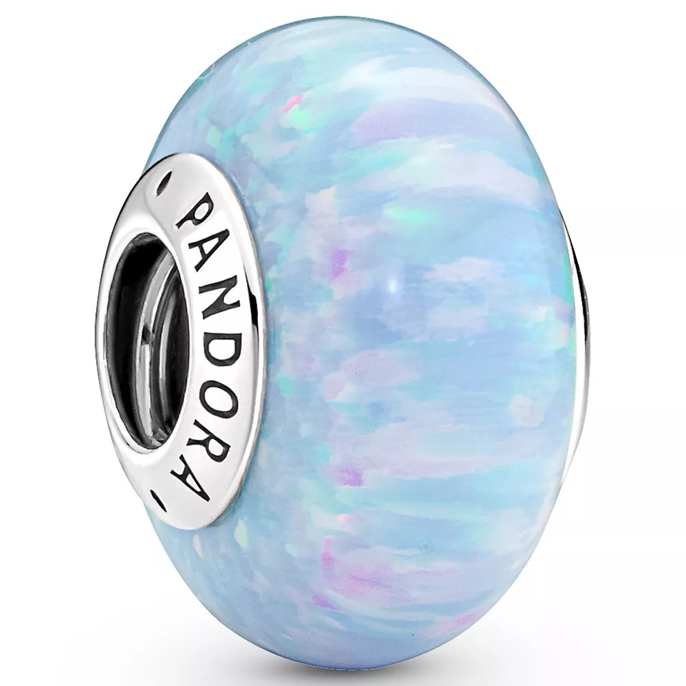 Pandora 791691C01 Bedel Opale Scent Ocean Blue zilver-synthetisch opaal