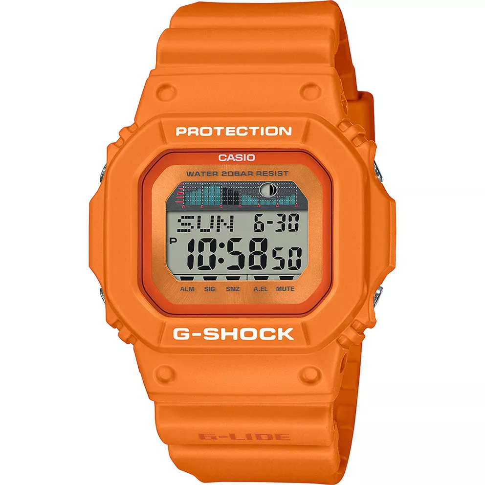 Casio G-Shock GLX-5600RT-4ER Horloge surfboard getijden 43 mm