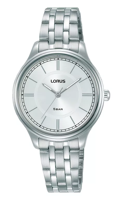 Lorus Horloge staal zilverkleurig-wit 32 mm 