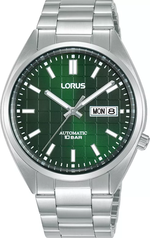 Lorus RL495AX9 Horloge staal zilverkleurig-blauw 41 mm 