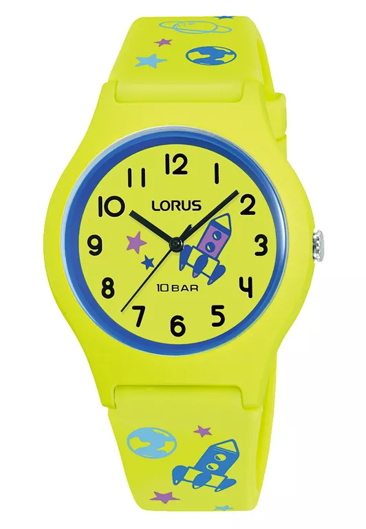 Lorus RRX47HX9 Horloge Young siliconen groen 34 mm
