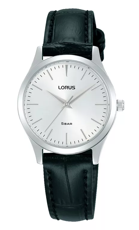 Lorus RRX83HX9 Horloge staal zilverkleurig-wit 28 mm