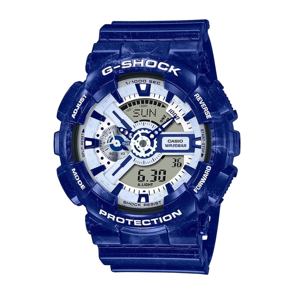 Verrast zijn kreupel Samenhangend Casio G-Shock GA-110BWP-2AER Horloge blauw antimagnetisch