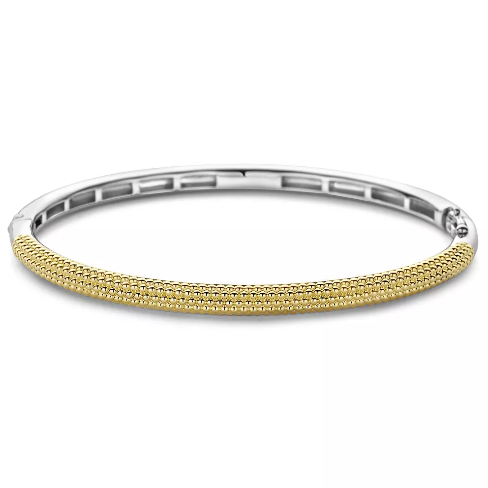 TI SENTO-Milano 23004SY Armband Bangle zilver goud-en zilverkleurig 4 mm