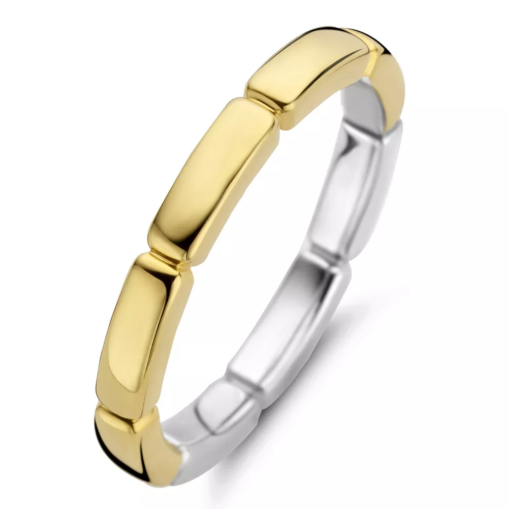 TI SENTO-Milano 12269SY Ring zilver goud- en zilverkleurig 2,5 mm