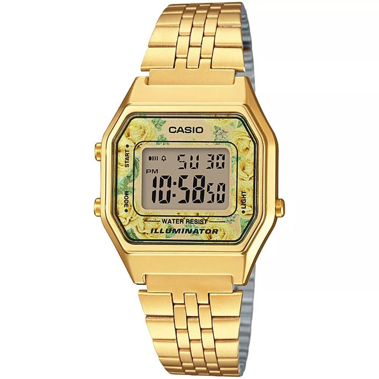 Casio LA680WEGA-9CEF Horloge digitaal goudkleurig