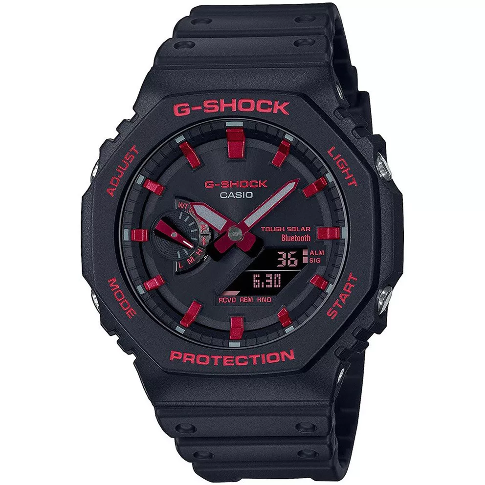 Casio G-Shock GA-B2100BNR-1AER Horloge Ignite Red solar 45 mm