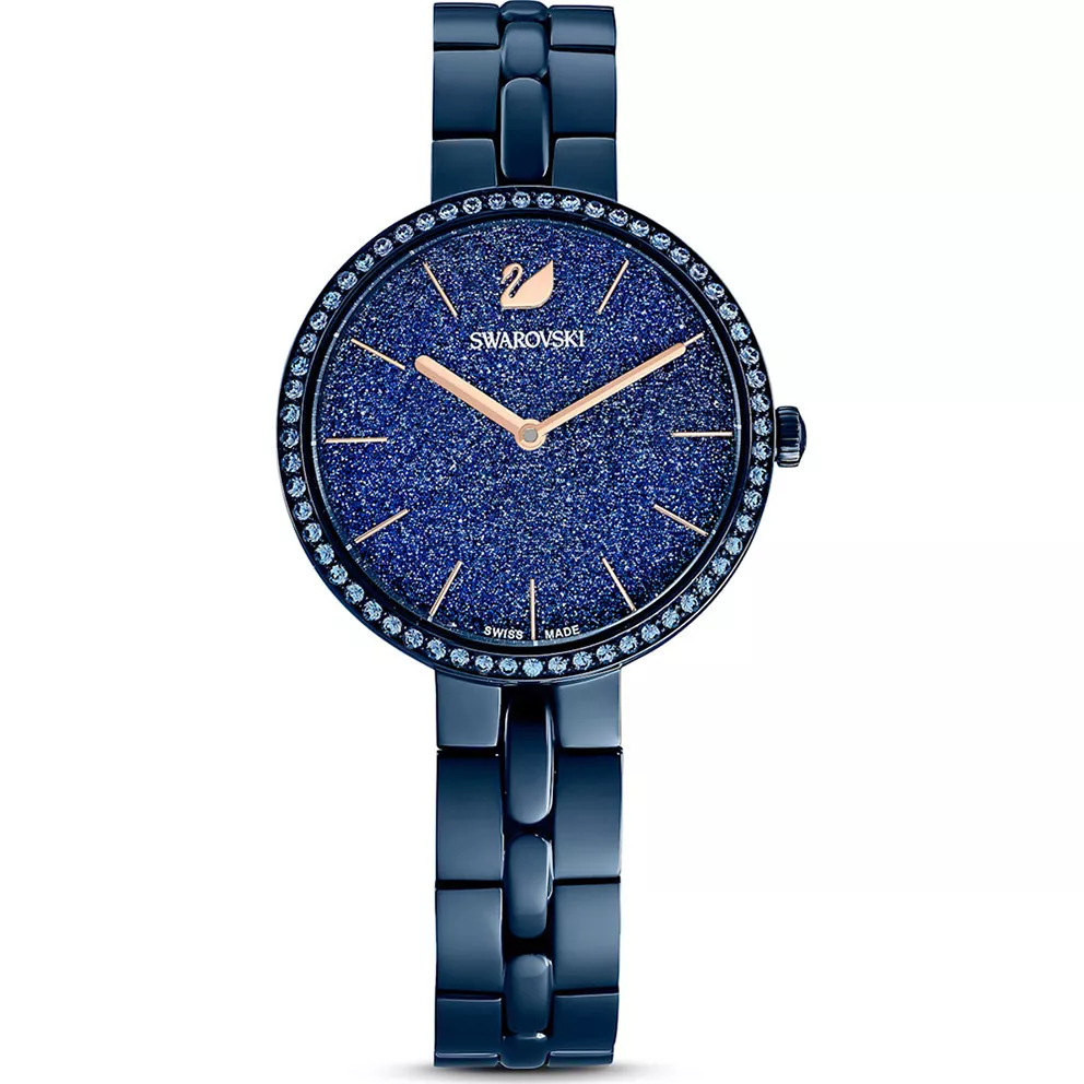 Swarovski 5647452 Horloge Cosmopolitan blauw 32 mm