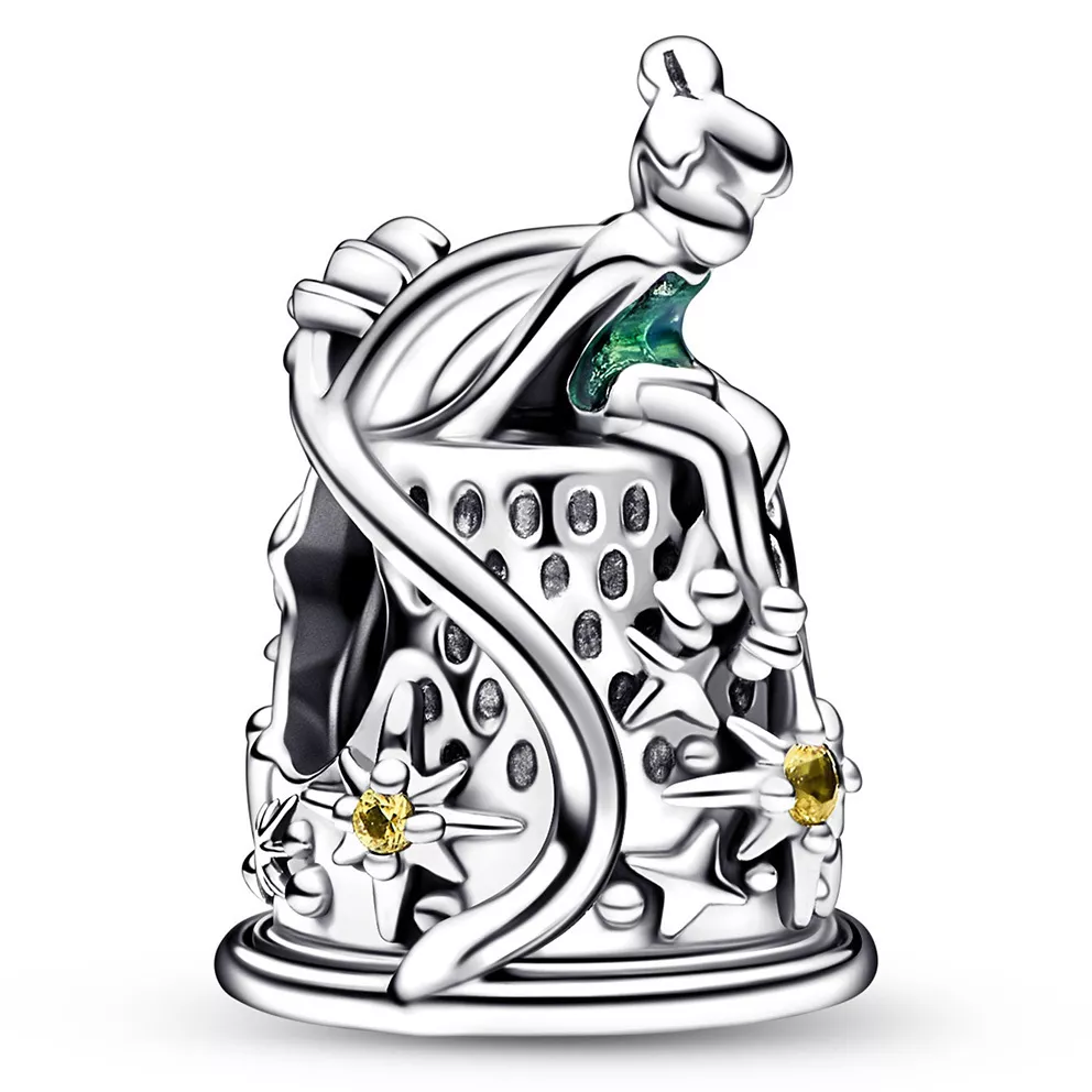 Pandora Disney 792520C01 Bedel Tinker Bell Celestial Thimble zilver-emaille