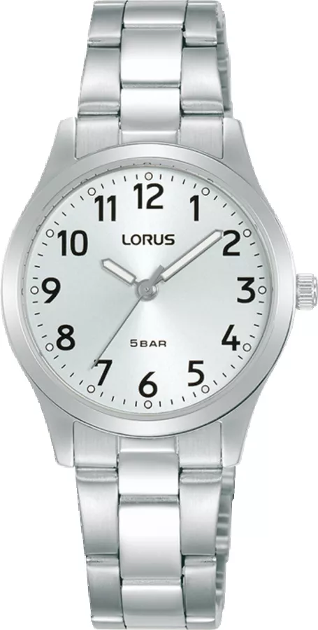 Lorus RRX11JX9 Horloge staal zilverkleurig 28 mm
