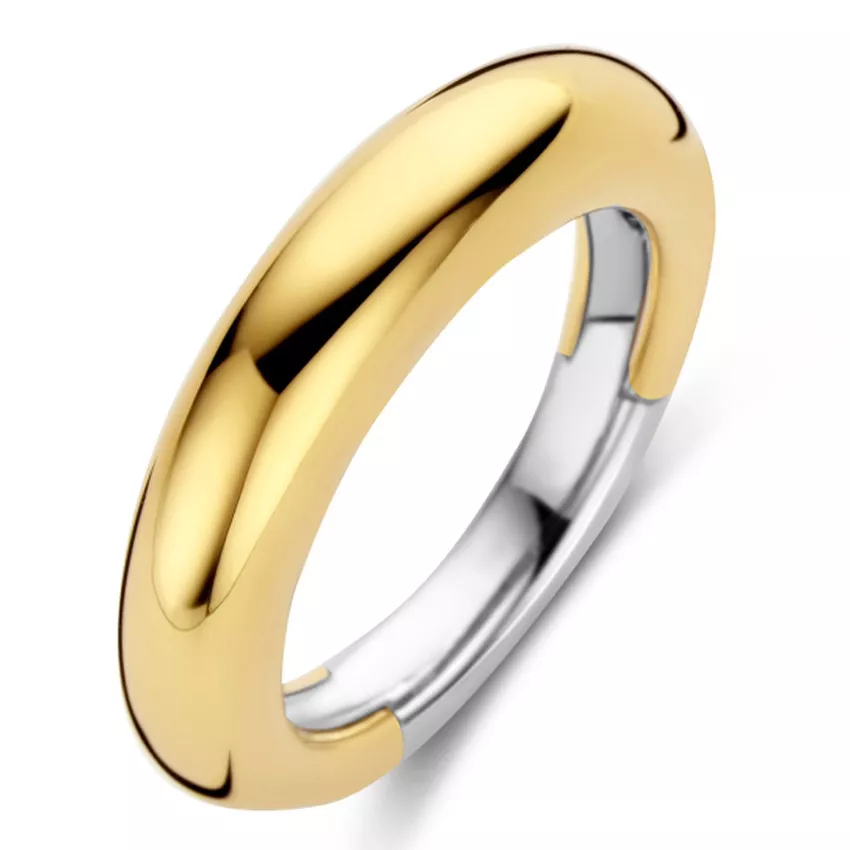 TI SENTO-Milano 12287SY Ring zilver goud-en zilverkleurig 3,5-5 mm