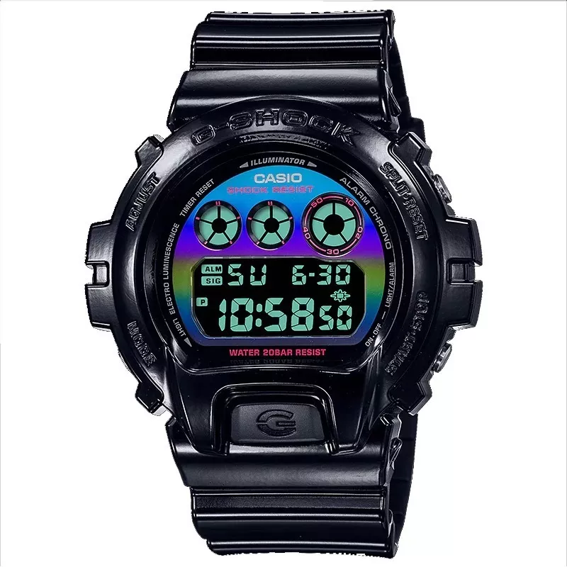 Casio G-Shock DW-6900RGB-1ER Horloge Regenboogserie 50 mm