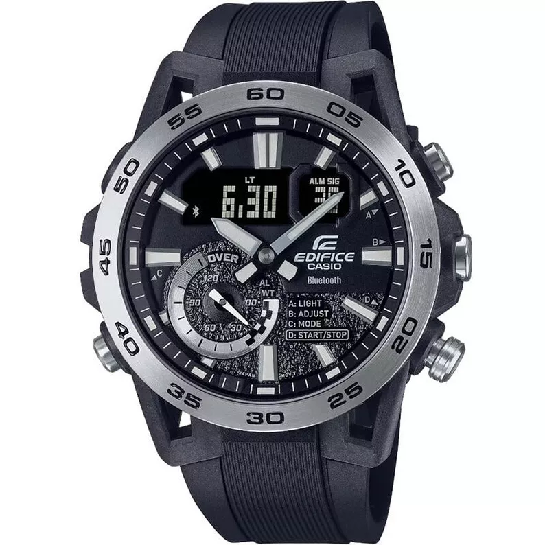 Casio Edifice ECB-40P-1AEF Motorsport-horloge bluetooth 48 mm