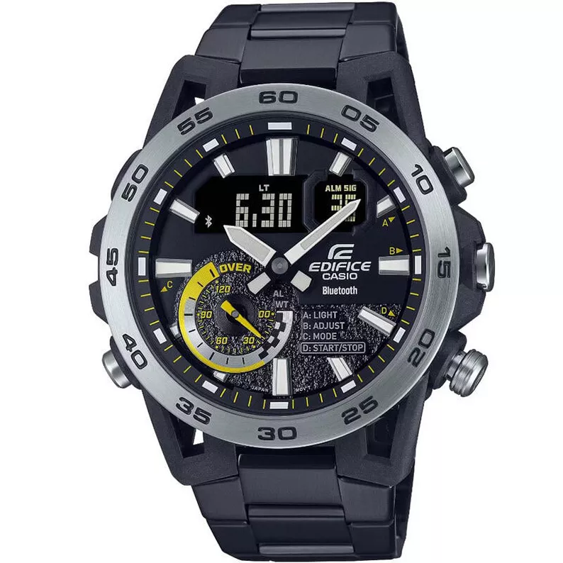 Casio Edifice ECB-40DC-1AEF Motorsport-horloge bluetooth 48 mm