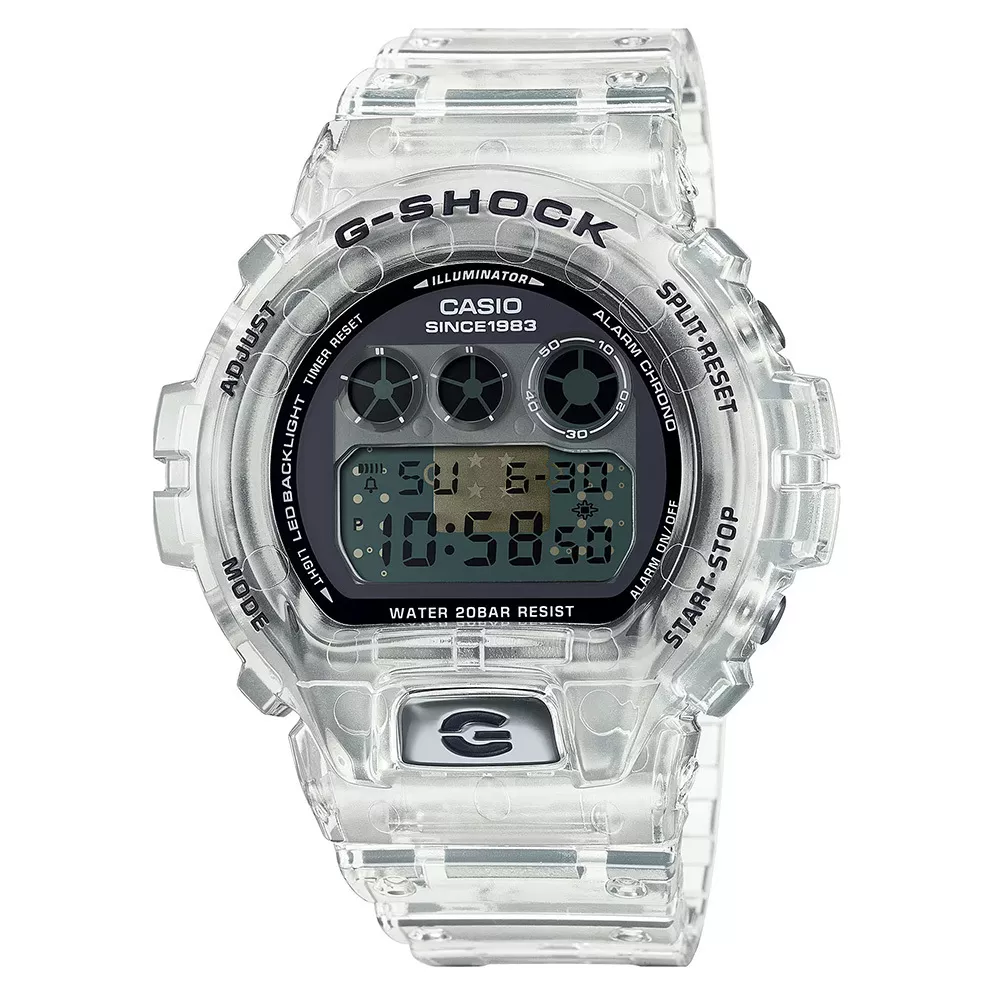 Casio DW-6940RX-7ER Horloge G-Shock 40th Anniversary Clear Remix 50 mm