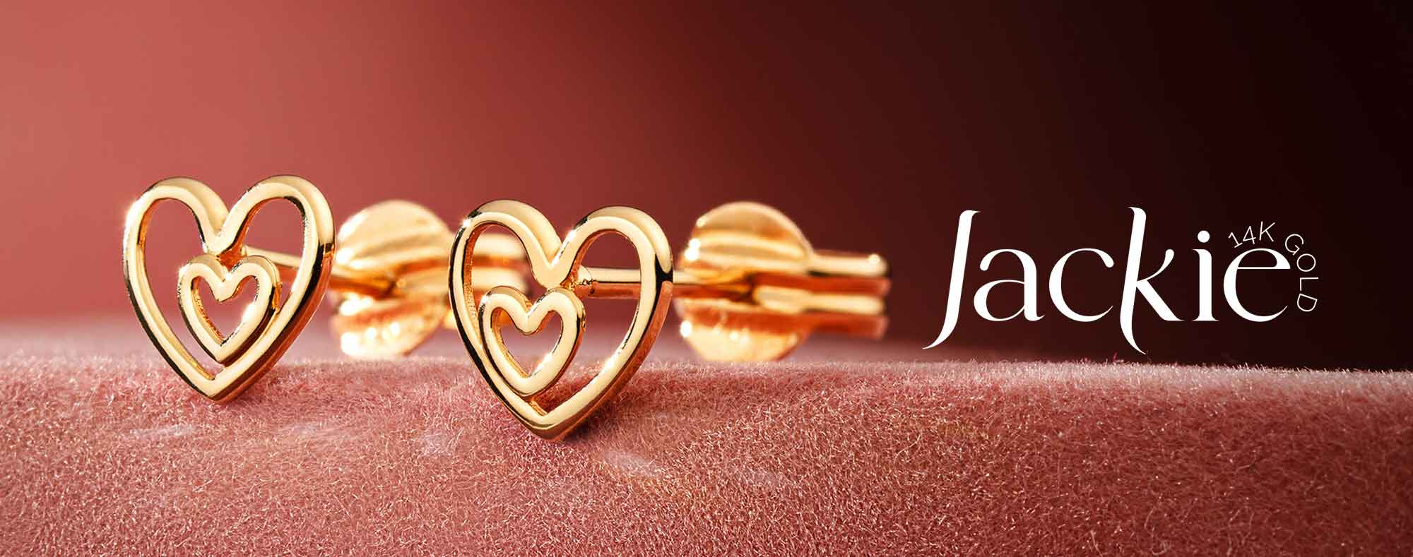 Jackie Gold oorbellen