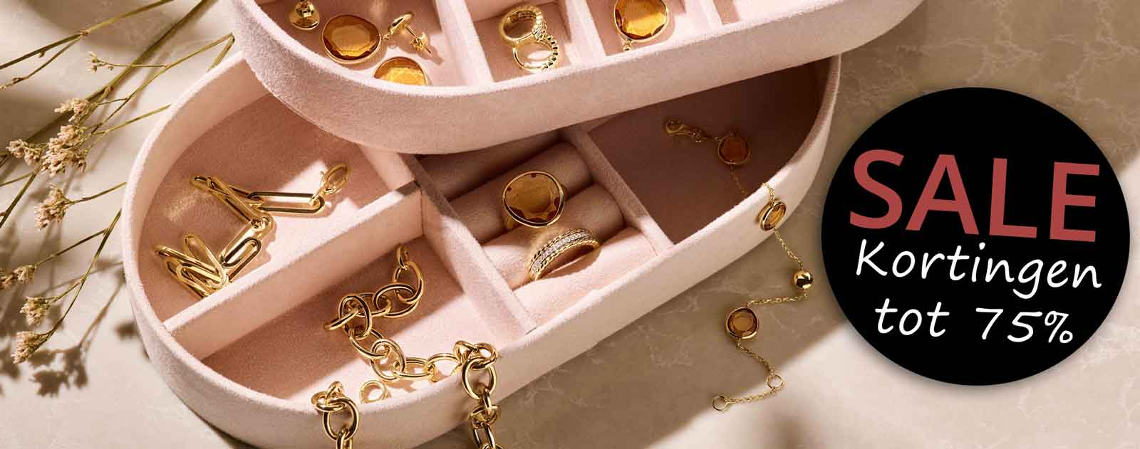 Sale sieraden - Kortingen tot 75%