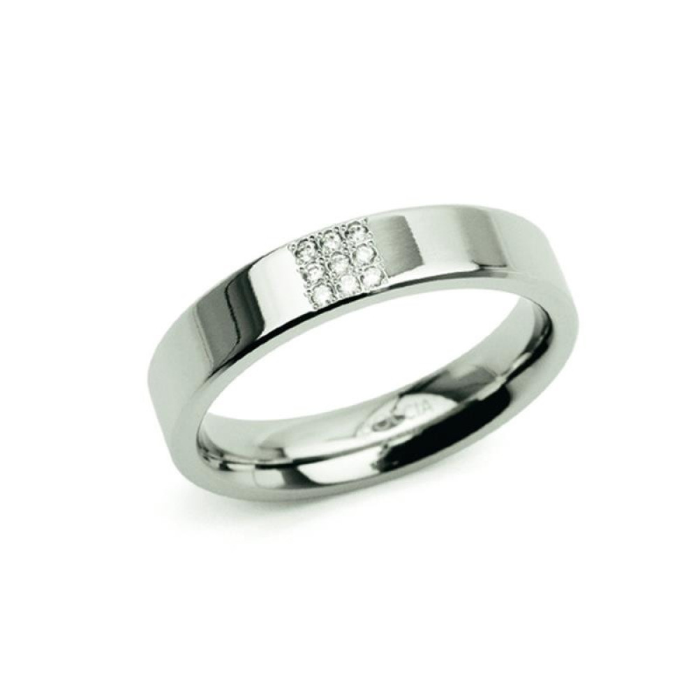 boccia-titanium-0121-02-elegante-ring-met-pavegezette-diamanten-in-rechthoekig-clusterpatroon