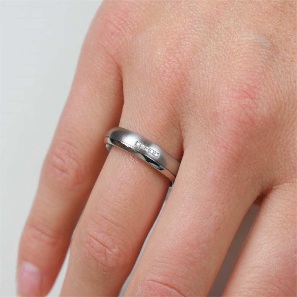 boccia-titanium-0130-09-titanium-ring-met-diamanten-0-025-crt-glanzend-en-mat