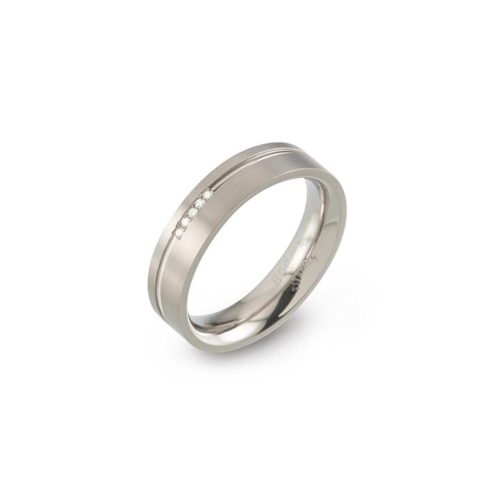 boccia-titanium-0149-02-diamanten-ring-0-025-crt-zilverkleurig-mat-5-mm-breedte
