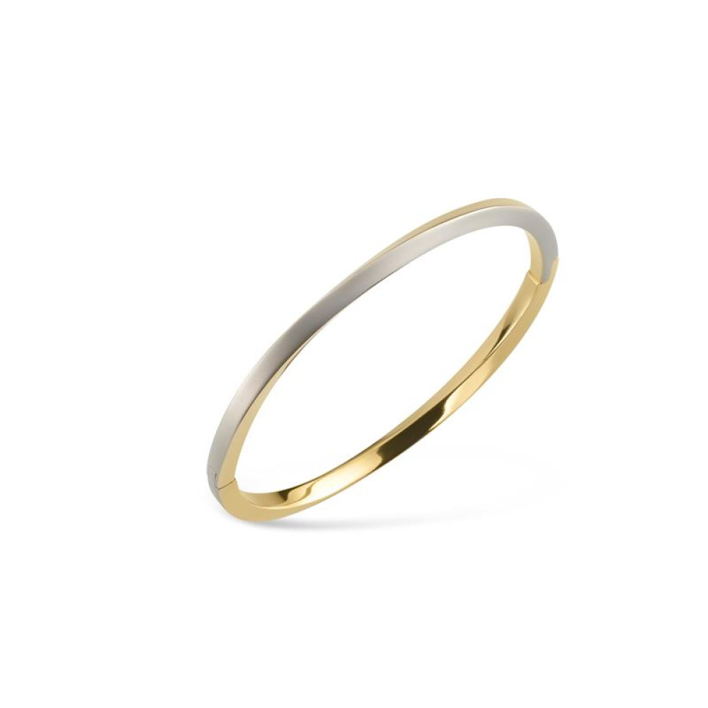 boccia-titanium-03011-02-bicolor-slavenarmband-met-glanzende-accenten