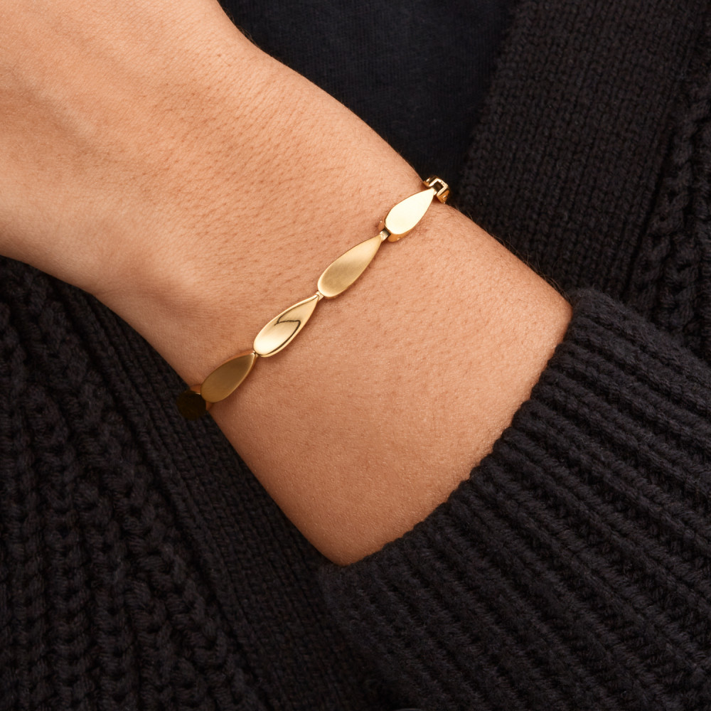 boccia-titanium-03052-03-schakelarmband-met-goudkleurige-druppel-schakels-lengte-20-cm