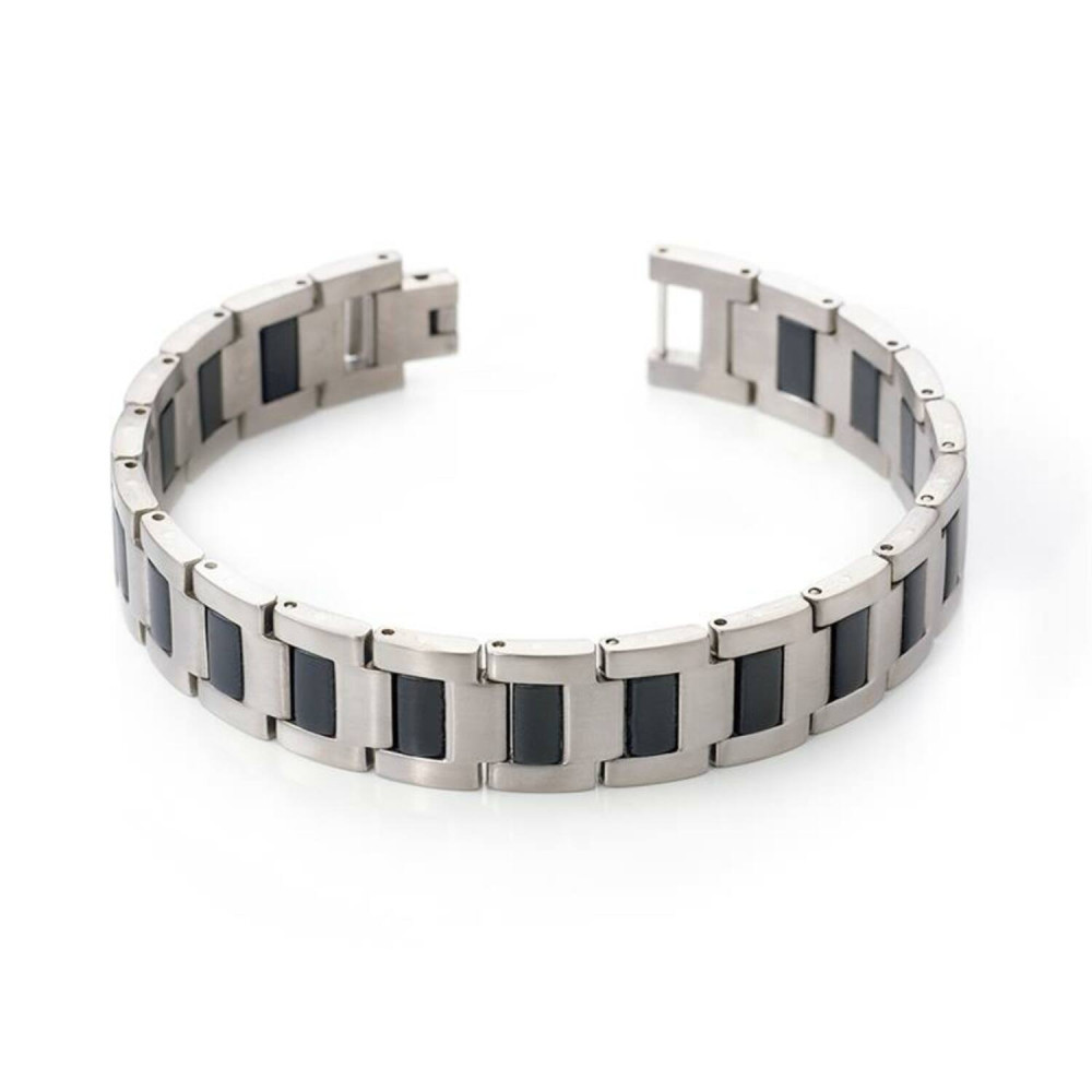 boccia-titanium-0334-01-herenarmband-met-zilverkleurige-en-zwarte-schakels-lengte-21-cm