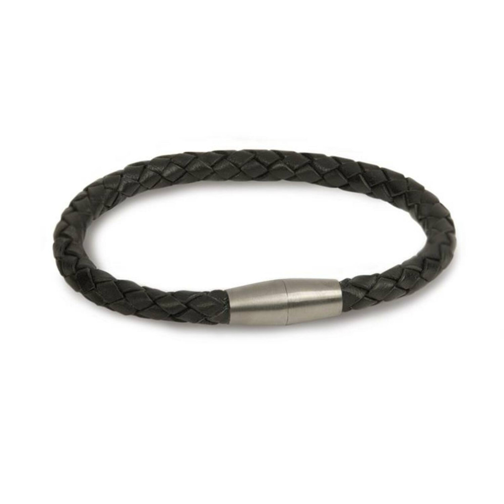 boccia-titanium-0347-01-zwarte-leren-herenarmband-met-titanium-sluiting-lengte-19-cm