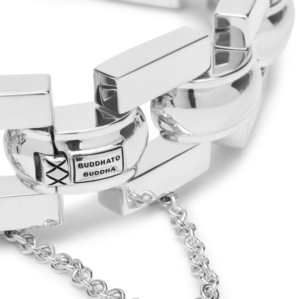 buddha-to-buddha-040-the-batul-zilveren-schakelarmband-met-robuust-rechthoekig-en-ovaal-patroon