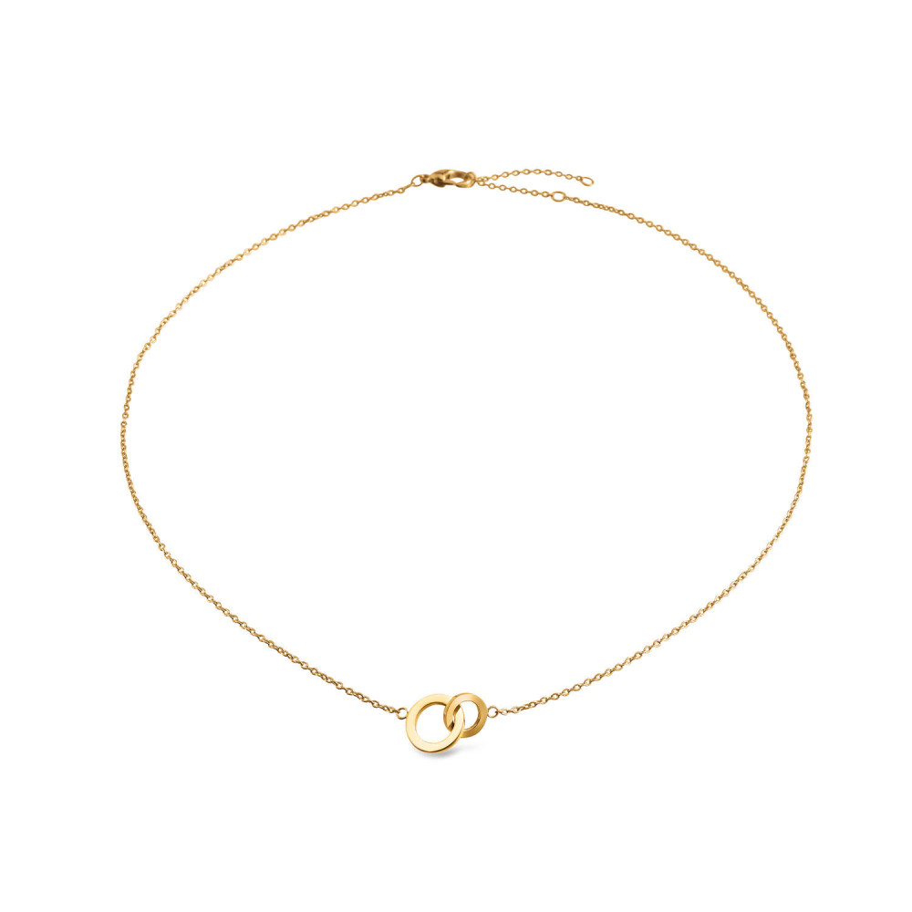 boccia-titanium-08033-03-ketting-met-twee-rondjes-van-plated-titanium-lengte-48-cm