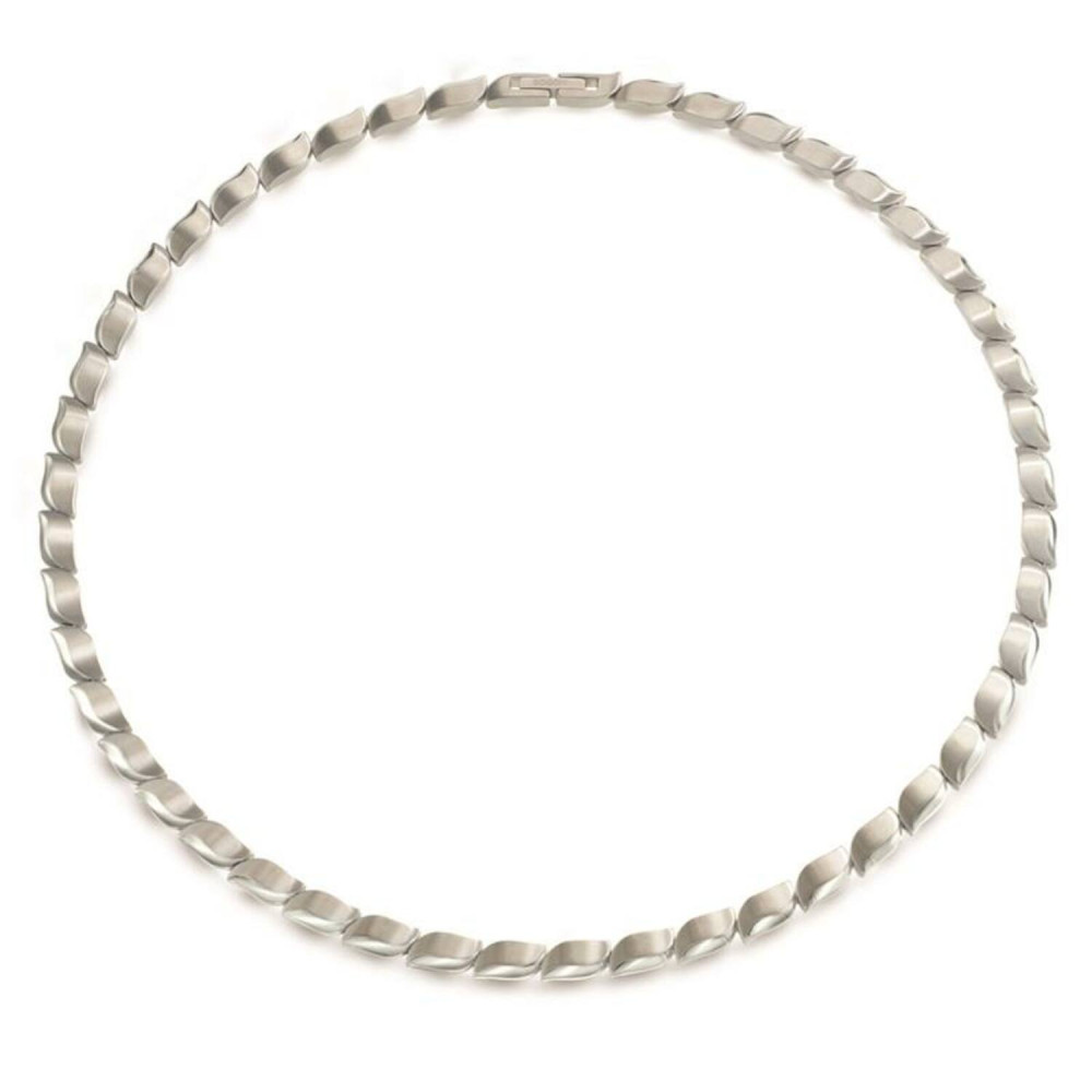 boccia-titanium-08038-01-schakelketting-titanium-met-glanzende-en-matte-schakels-lengte-45-cm