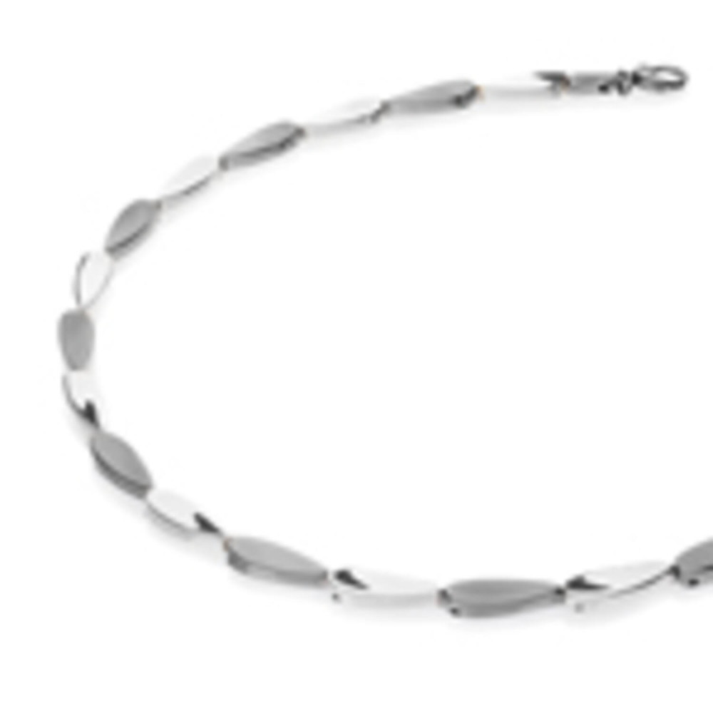 boccia-titanium-08068-01-schakelketting-met-halfronde-schakels-mat-en-glanzend-lengte-45-cm