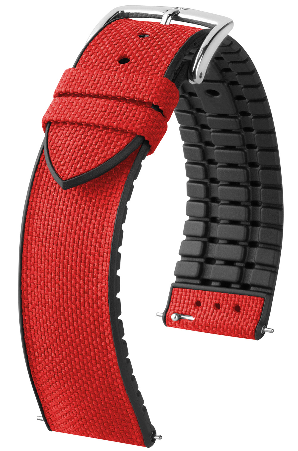 hirsch-arne-0925090020-2-horlogeband-textiel-rood-zilverkleurige-sluiting-20-22-mm-breed