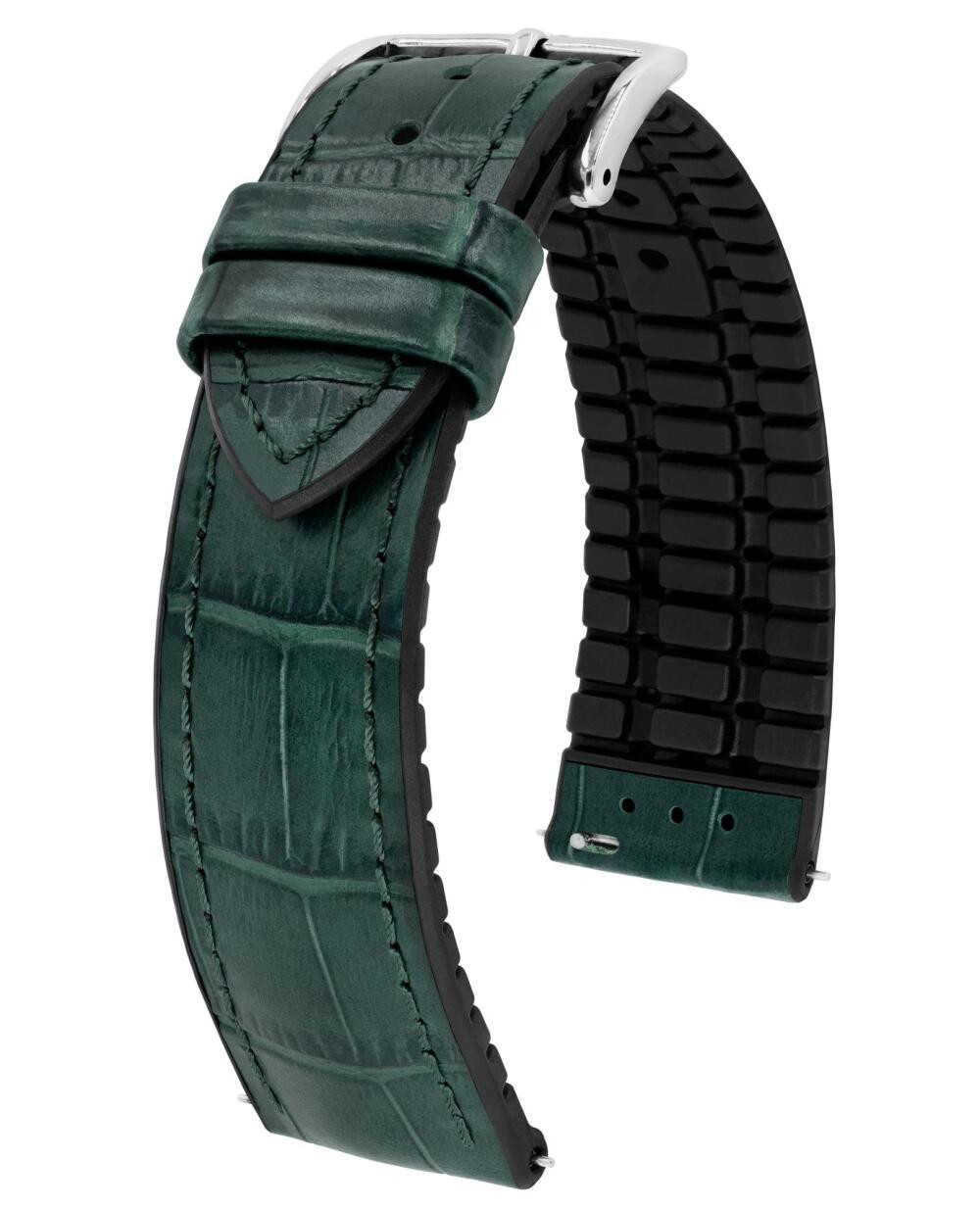 hirsch-paul-0925028040-2-horlogeband-groen-krokopatroon-leer-rubber-breedte-20-22-mm