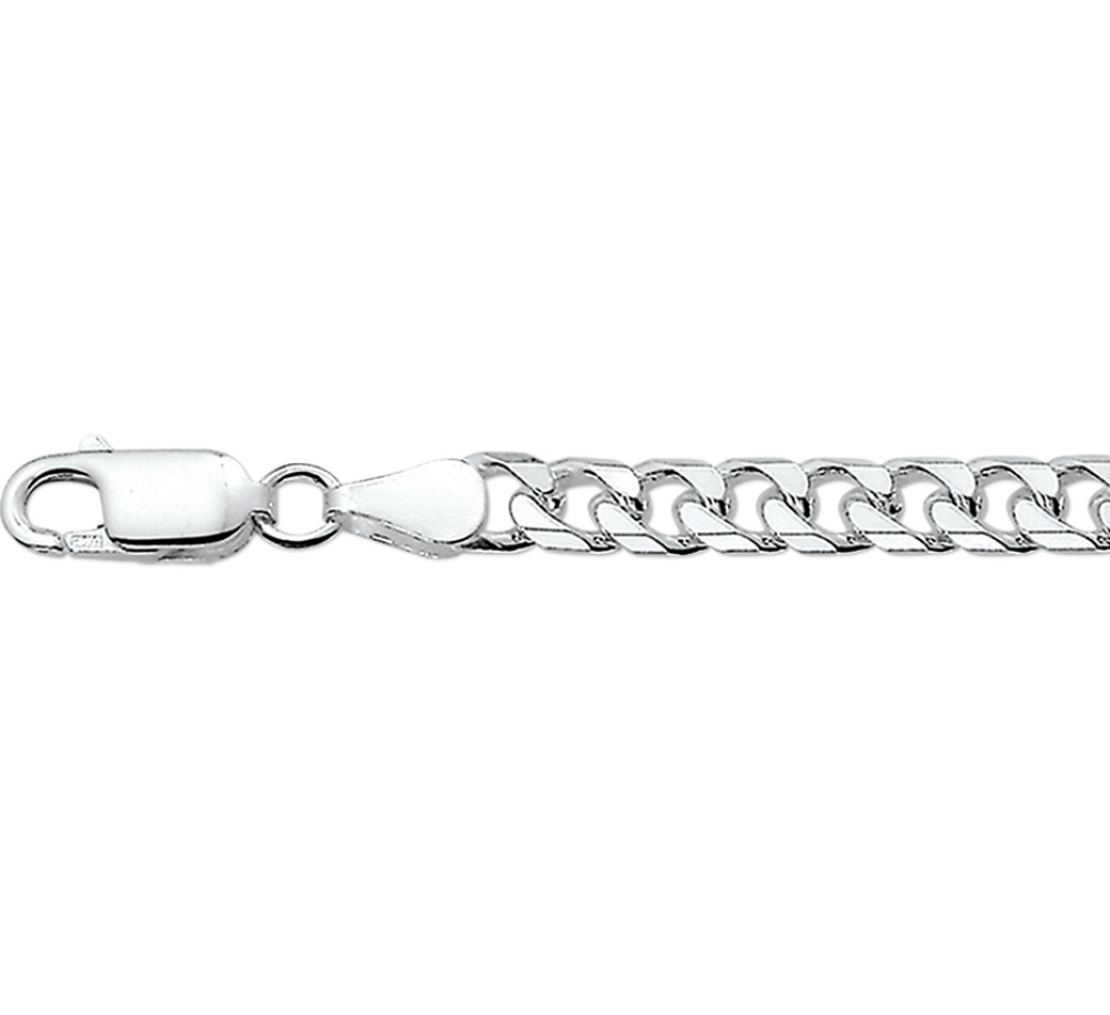 glanzende-zilveren-gourmet-schakelarmband-van-5-mm-breed