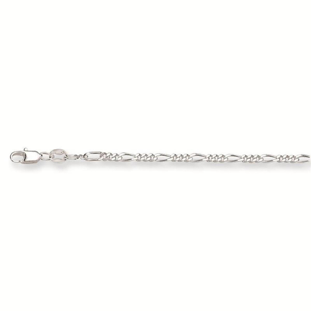 glow-101-0017-50-schakelketting-zilver-figaroschakel-2-5-mm-breedte-lengte-50-cm