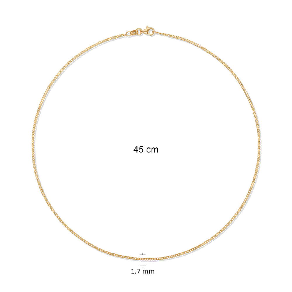 glow-101-8003-45-gourmet-ketting-goudkleurig-1-7-mm-breedte-lengte-45-cm