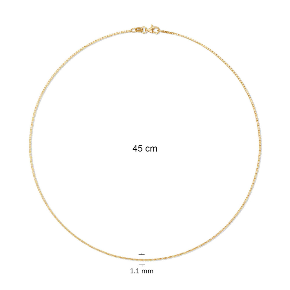glow-101-8012-45-venetiaanse-ketting-goudkleurig-1-1-mm-lengte-45-cm