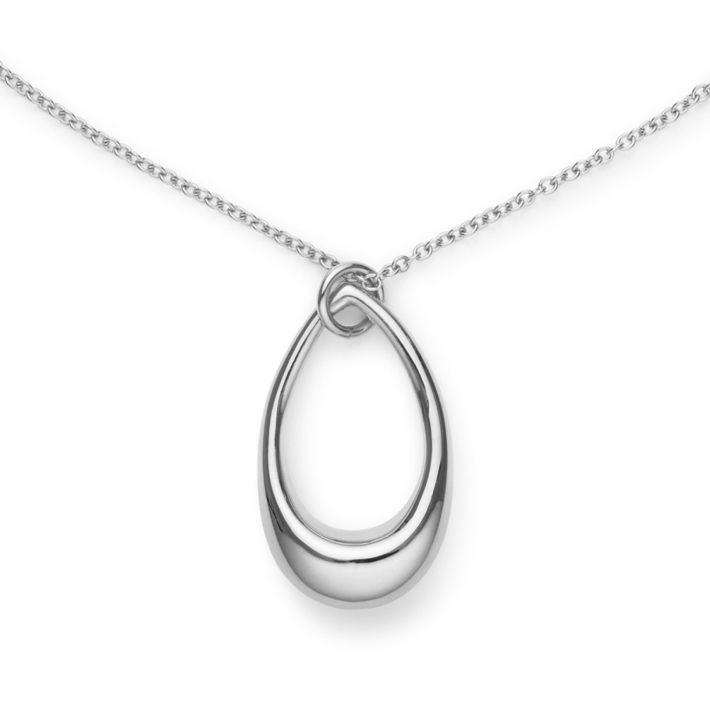 glow-102-0681-45-druppel-ketting-zilver-925-glanzend-lengte-45-cm