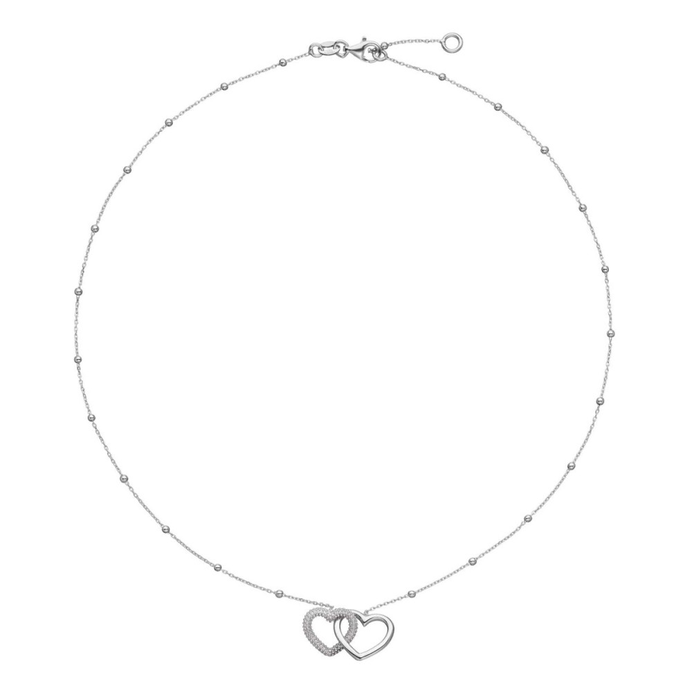 glow-102-0693-45-ketting-met-hanger-zilver-verweven-harten-13-mm-breed-lengte-42-5-45-cm