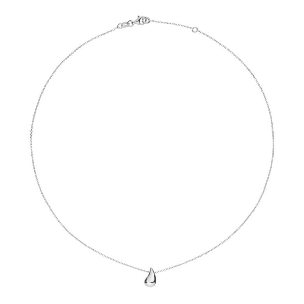 glow-102-0698-45-ketting-met-hanger-zilver-druppel-10-mm-hoog-lengte-42-45-cm