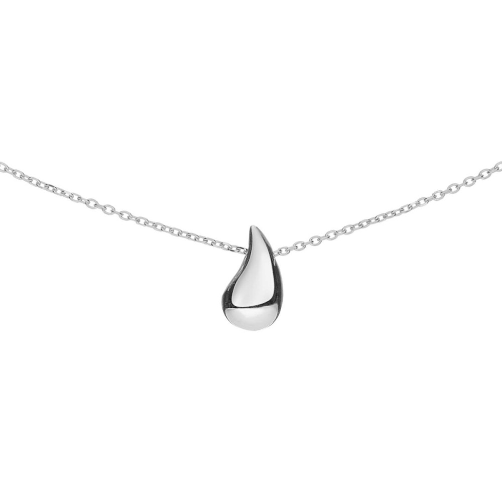 glow-102-0698-45-ketting-met-hanger-zilver-druppel-10-mm-hoog-lengte-42-45-cm