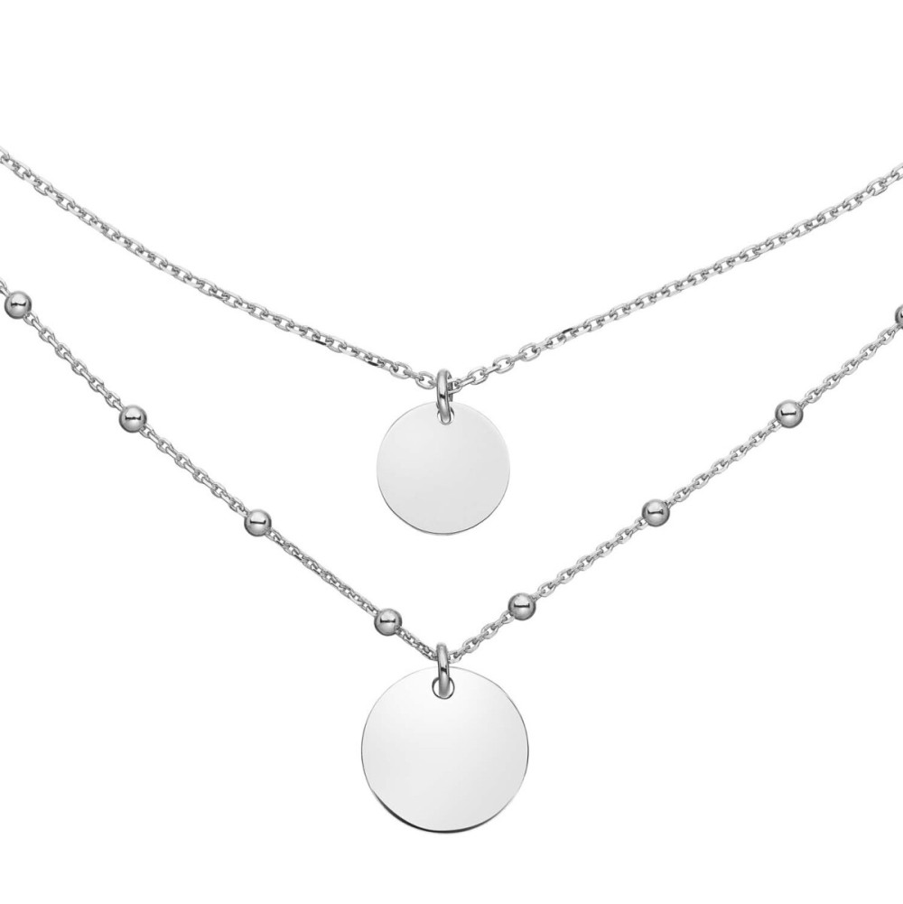 glow-102-0741-45-ketting-met-hanger-zilver-ronde-bolletjes-15-mm-diameter-lengte-42-45-cm