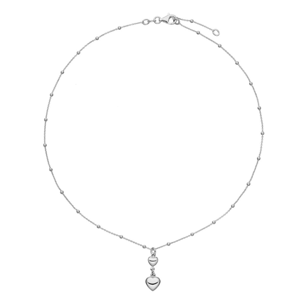 glow-102-0754-45-ketting-met-hanger-zilver-dubbele-hartjes-22-mm-hoog-lengte-42-45-cm