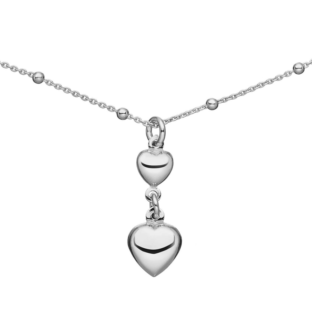 glow-102-0754-45-ketting-met-hanger-zilver-dubbele-hartjes-22-mm-hoog-lengte-42-45-cm