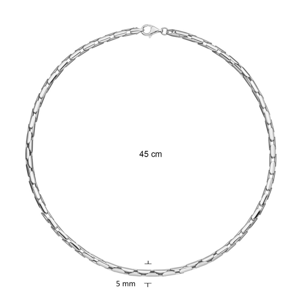 glow-102-0987-45-schakelketting-zilver-cardano-5-mm-breedte-lengte-45-cm